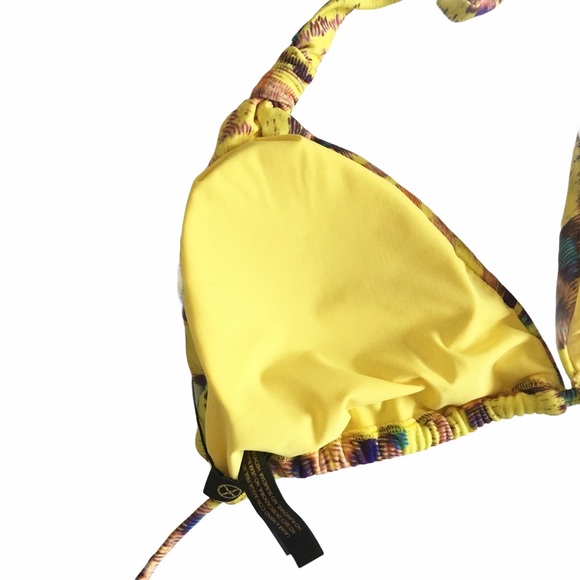 new last1 Vix ✦ Tri Bikini Top ✦ Watercolor Print - Picture 8 of 12